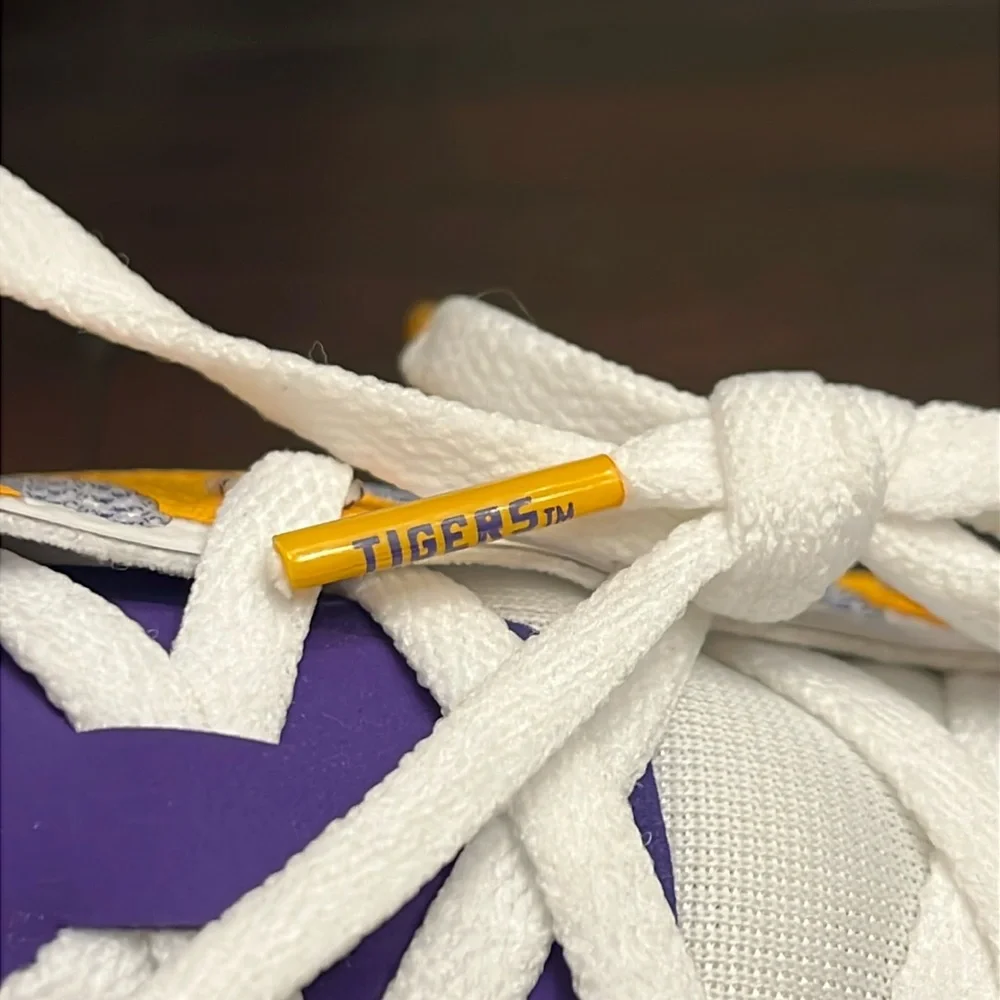 Nike Free Trainer 5.0 V6 AMP Louisiana LSU Tigers shoes sneaker 723939 571 sz 15